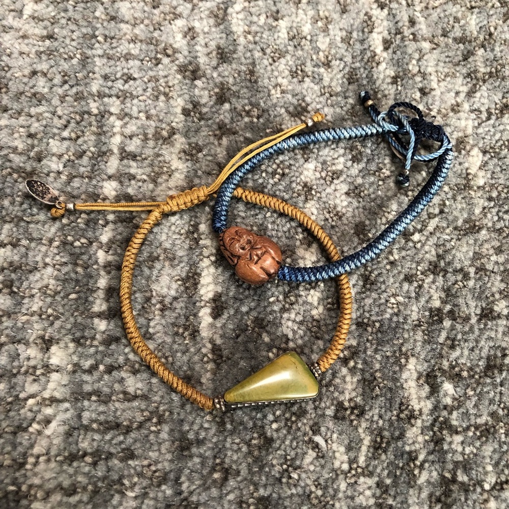 Jen stock spiritual macrame bracelets